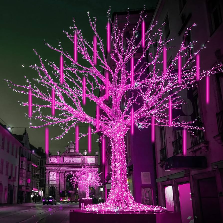 LED Rain Light 50cm 10 Tubes 540 LED Snow Fall Lighting Drop